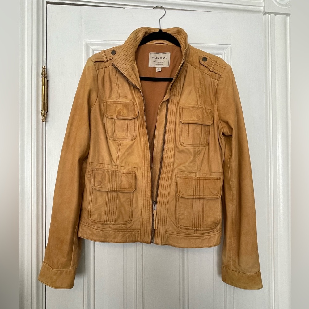 Lucky Brand Leather Jacket